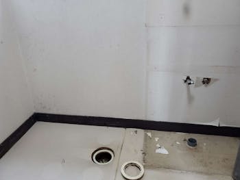 栃木県宇都宮市のお客様の洗面所交換工事　具体的な工事内容2