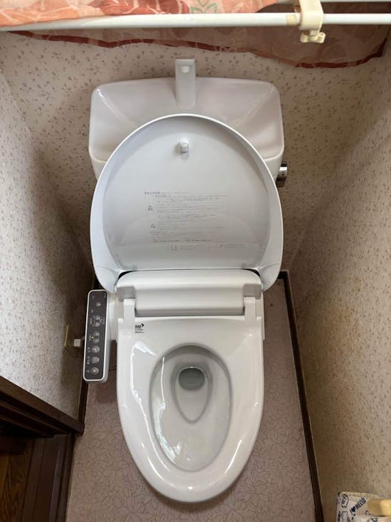 工事後　茨城県稲敷市のお客様のトイレ交換工事