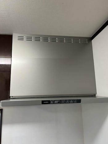 神奈川県横浜市のお客様のビルコン・レンジフード交換工事　具体的な工事内容2