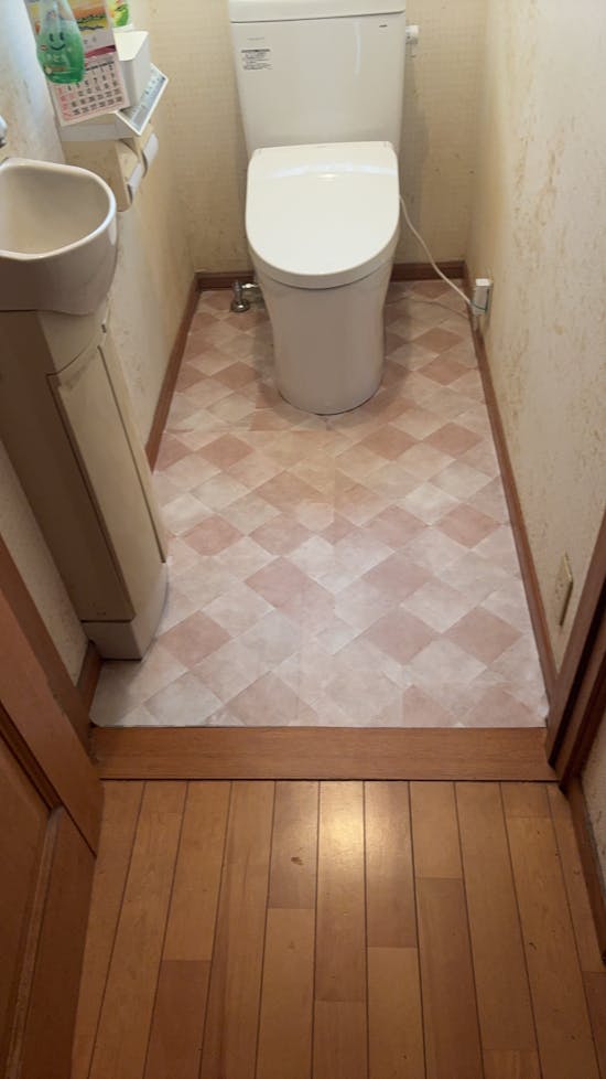 工事後　御前崎市のお客様のトイレ工事