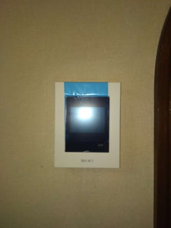 埼玉県飯能市のお客様のドアホン、照明器具交換工事