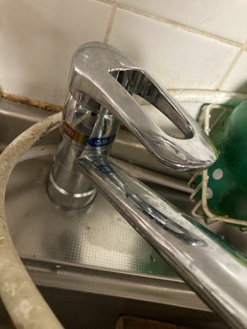 埼玉県のお客様のキッチンワンホール水栓交換工事