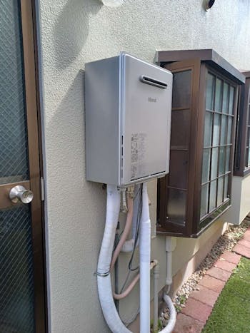 東京都八王子市のお客様のガス給湯器交換工事