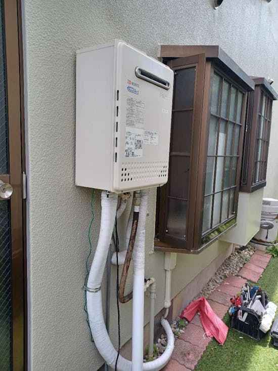 工事前　東京都八王子市のお客様のガス給湯器交換工事