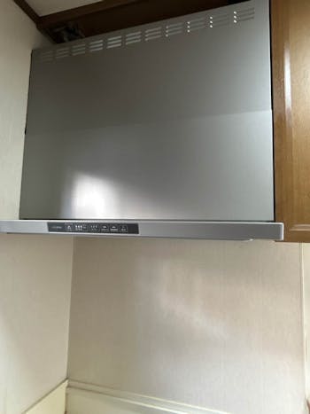 宮城県塩竈市のお客様のレンジフード交換工事