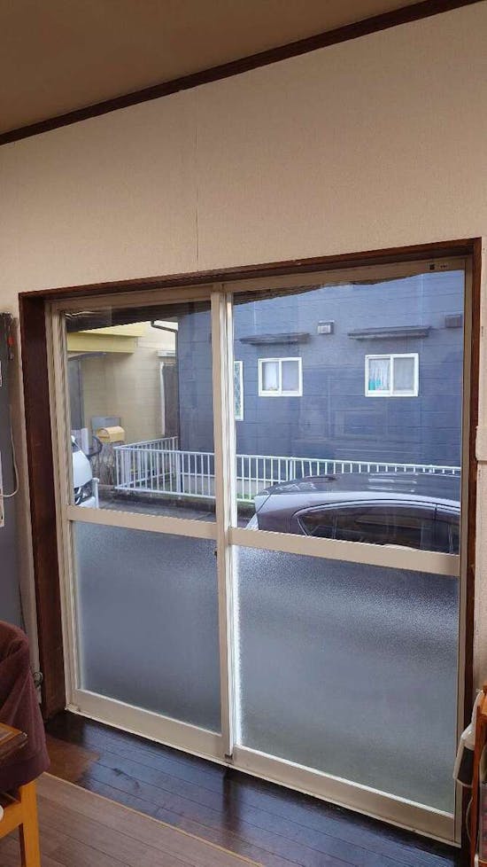 工事前　三重県四日市市のお客様の内窓設置工事