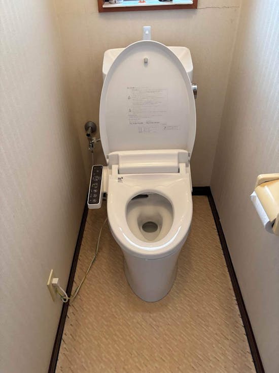 工事後　茨城県石岡市のお客様のトイレ交換工事
