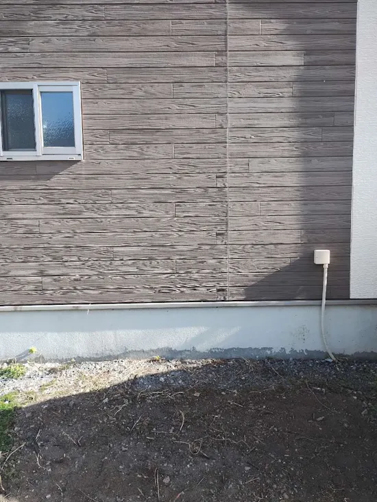 工事前　群馬県高崎市のお客様の物置設置工事