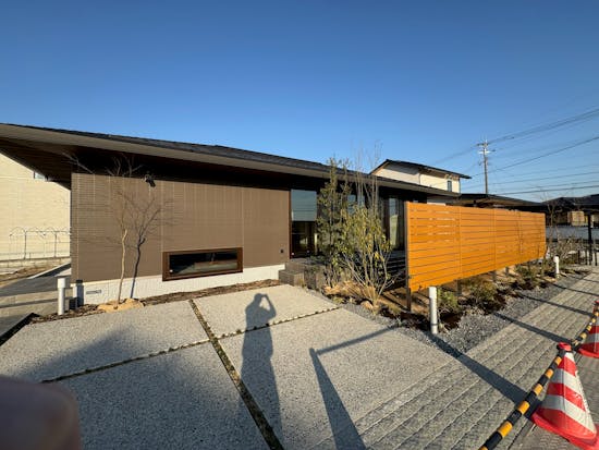 工事前　福岡県のお客様のカーポート設置工事