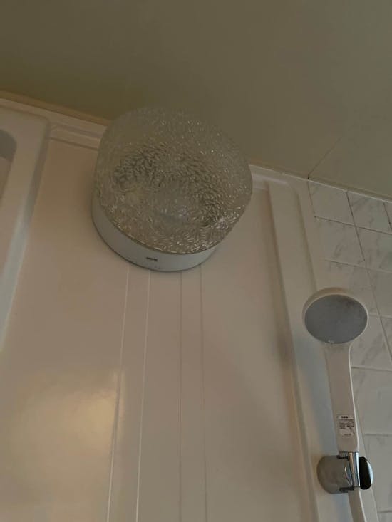 工事前　宮城県富谷市のお客様の浴室照明・ドアノブ交換工事