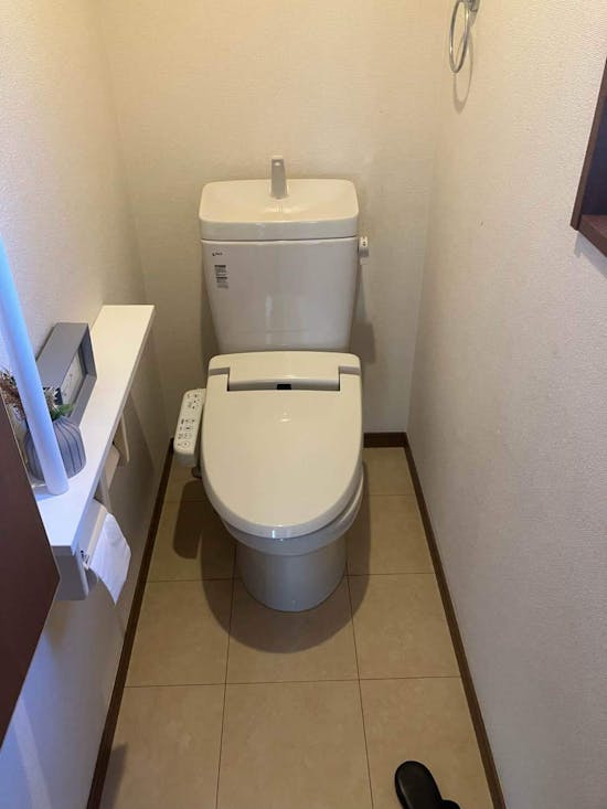 工事前　群馬県藤岡市のお客様のトイレ交換工事