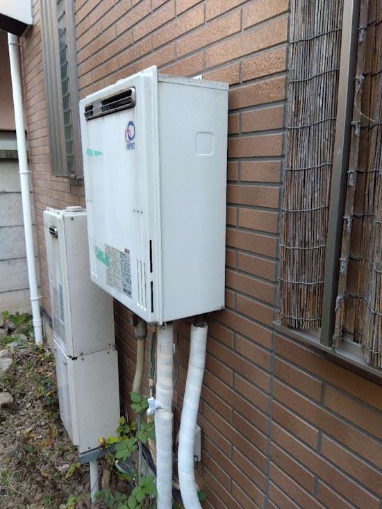 工事前　東京都国分寺市のお客様の給湯器交換工事