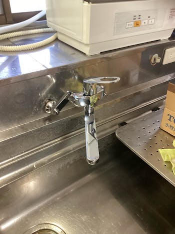 静岡県沼津市のお客様のキッチン水栓交換工事