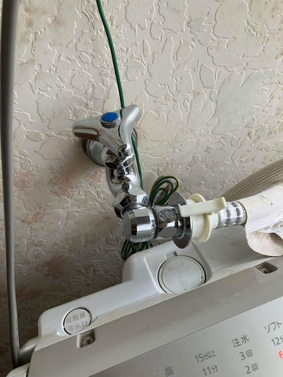 工事後 埼玉県本庄市のお客様の洗濯機用水栓交換工事