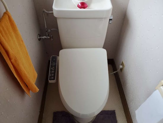 工事後　栃木県宇都宮市のお客様のトイレ便座交換工事