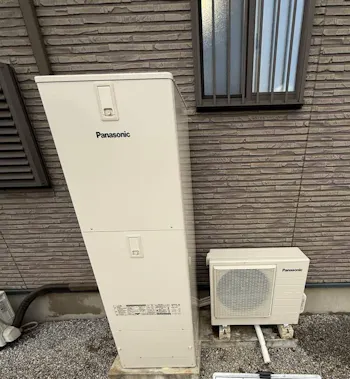 栃木県栃木市のお客様のエコキュート交換工事