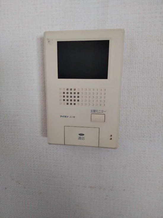 工事前　千葉県市原市のお客様のTVドアホン交換工事