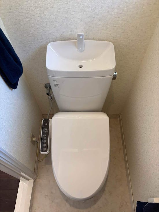 工事後　茨城県龍ケ崎市のお客様のトイレ交換工事