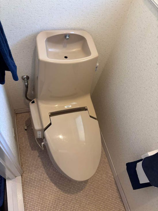 工事前　茨城県龍ケ崎市のお客様のトイレ交換工事