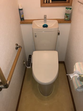 さいたま市岩槻区のお客様のトイレ工事　具体的な工事内容1