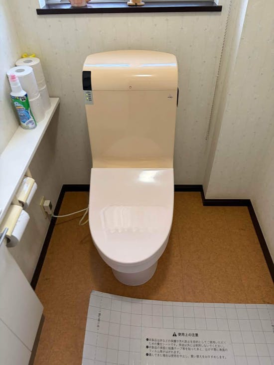 工事前　埼玉県北本市のお客様のトイレ交換工事