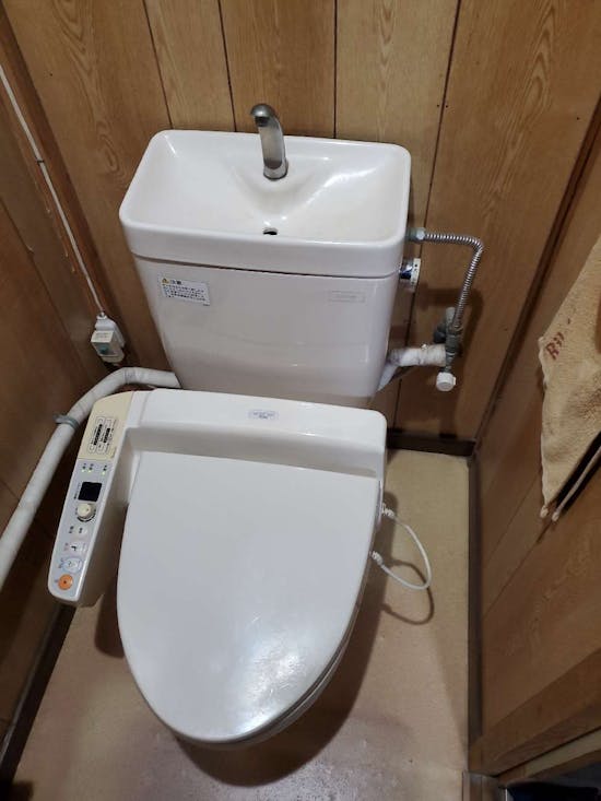 工事前　栃木県大田原市のお客様のトイレ交換工事