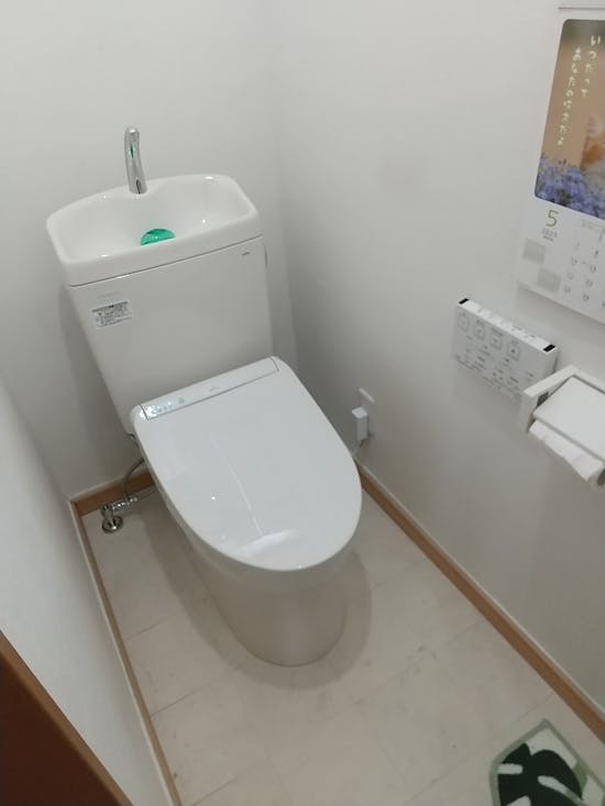 工事後　前橋市のお客様のトイレ工事