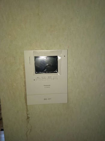 東京都あきる野市のお客様のTVドアホン交換工事