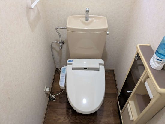 工事前　静岡県静岡市のお客様のトイレ交換工事