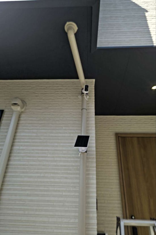 工事後　福島県いわき市のお客様のスマートカメラ取付工事