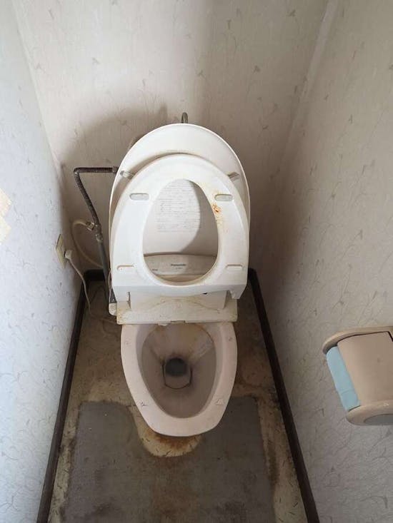 工事前　栃木県宇都宮市のお客様の便器交換工事