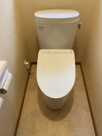 川越市のお客様のトイレ工事