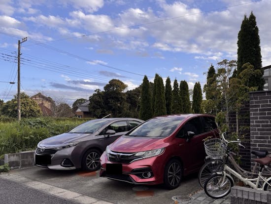 工事前 茂原市のお客様のカーポート工事