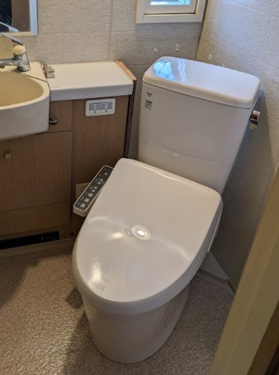 工事後　千葉県のお客様のトイレ交換工事