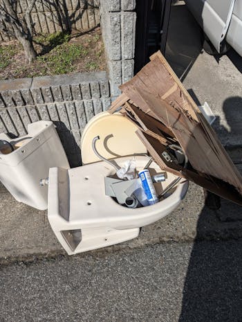 千葉県のお客様のトイレ交換工事　具体的な工事内容2