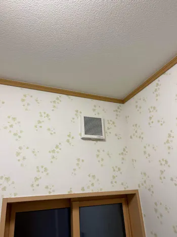 宮城県仙台市のお客様の換気扇交換工事　具体的な工事内容1