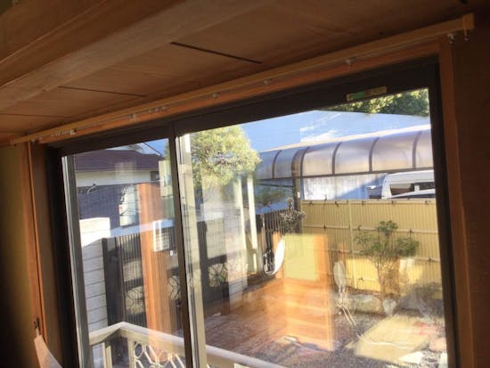 工事前　東京都青梅市のお客様のカーテンレール交換工事