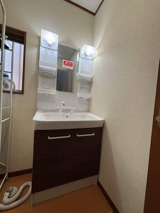 工事後 埼玉県東松山市のお客様の洗面化粧台交換工事