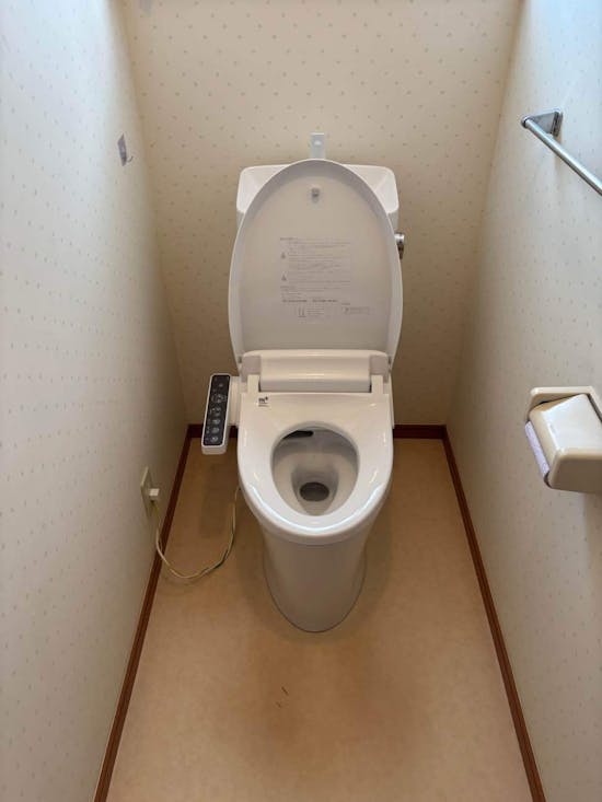 工事後　茨城県石岡市のお客様のトイレ交換工事