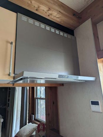 三重県三重郡朝日町のお客様のフ-ド&コンロパック工事