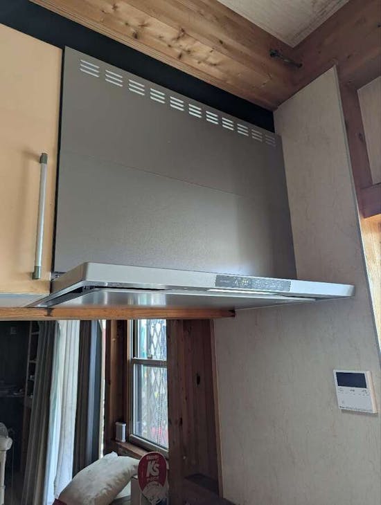 工事後　三重県三重郡朝日町のお客様のフ－ド＆コンロパック工事