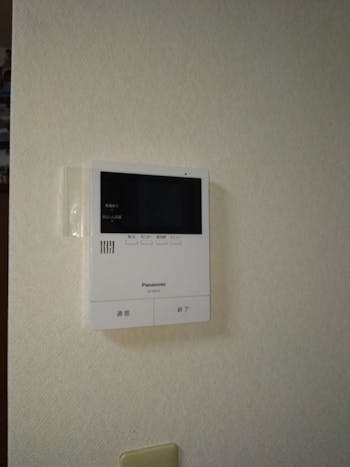 東京都羽村市のお客様のTVドアホン設置