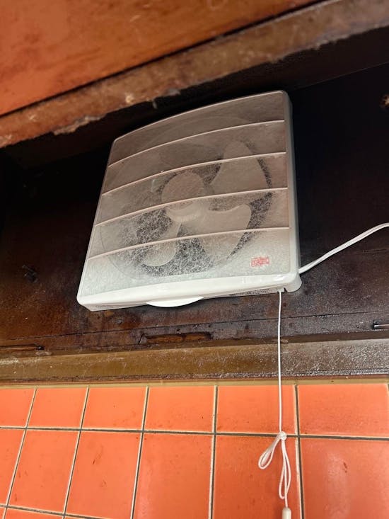 工事後 宮城県仙台市のお客様のキッチン換気扇交換工事