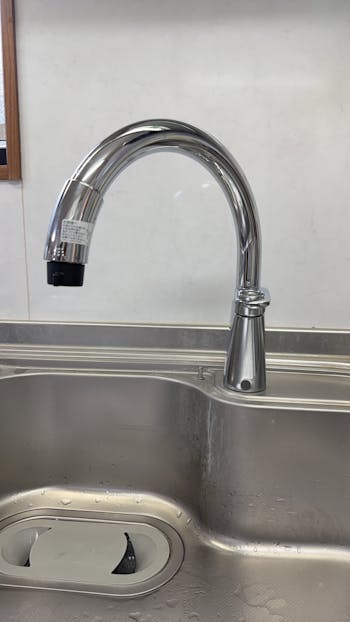 静岡県のお客様のキッチン水栓工事