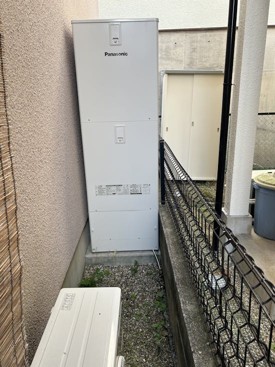 工事後 枚方市のお客様のエコキュート交換工事