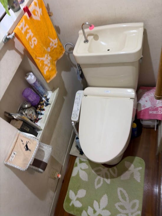 工事前　埼玉県桶川市のお客様のトイレ交換工事
