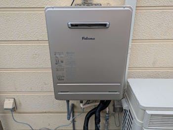 静岡県磐田市のお客様のガス給湯器交換工事