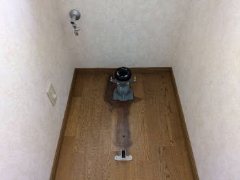静岡県浜松市のお客様のトイレ交換工事　具体的な工事内容3