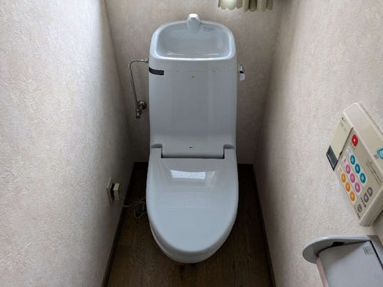 工事前　静岡県浜松市のお客様のトイレ交換工事