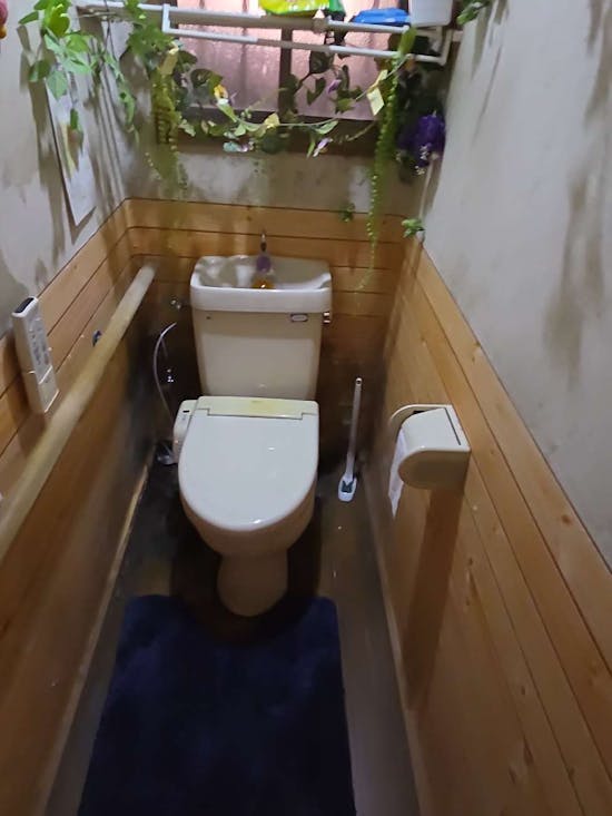 工事前　栃木県日光市のお客様のトイレ交換工事